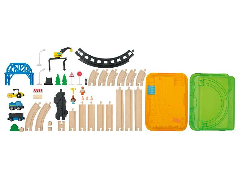 Set de chemin de fer en bois — SKU GCIH53LDCAXKW5N9 - Image 3
