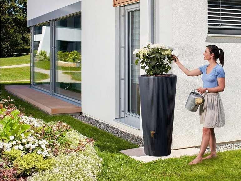 Récupérateur d'eau de pluie VASO 2in1 Decor, 220 L - Image 2