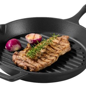 Poêle ou Poêle à griller en fonte