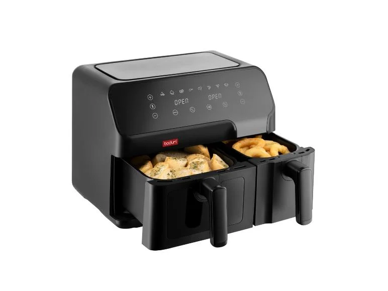 Friteuse à air chaud L, 2 compartiments, 5,1 l et 3,2 l, 2700 W. - Image 2