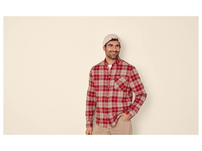 Chemise en flanelle homme — SKU XZ7EOW3KUG545XCP4 - Image 2