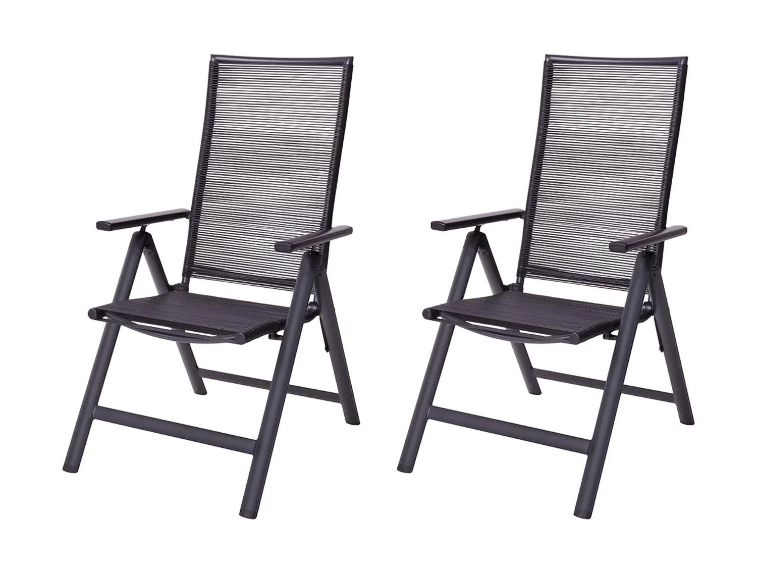 Lot de 2 fauteuils en aluminium Miami - Image 11