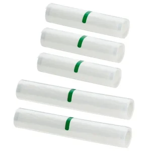 Lot de 5 rouleaux de film pour appareil de mise sous vide, 20 et 28 cm
