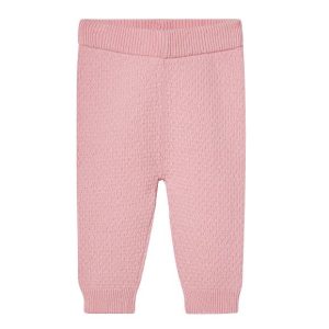 Pantalon en tricot pour bébé fille