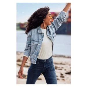Veste en jean femme — SKU AUBC0QOFBGBR2TYJ7C