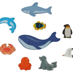 Coffret d’animaux en bois