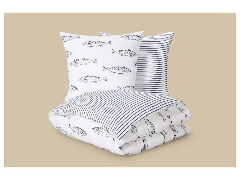 Parure de lit double face en coton renforcé, 240 x 220 cm - Image 10