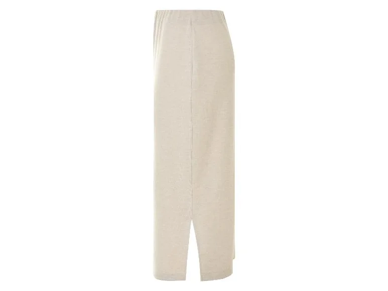 Jupe mi-longue en maille femme - Image 9