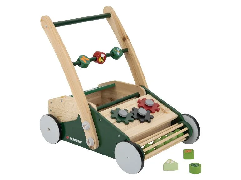 Chariot de marche en bois - Image 5