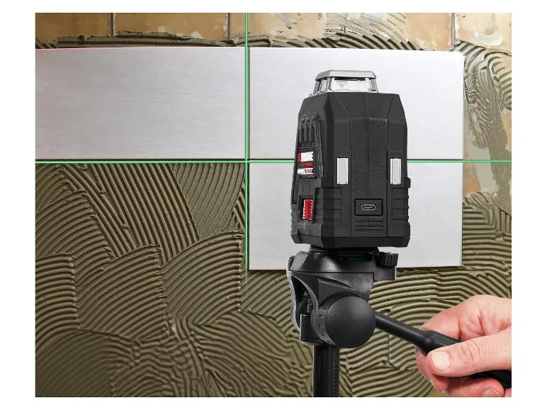 Niveau laser en croix sans fil PKLLP 360 B3, vert, 20 m, 4 V - Image 7