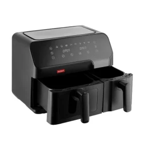 Friteuse à air chaud L, 2 compartiments, 5,1 l et 3,2 l, 2700 W.