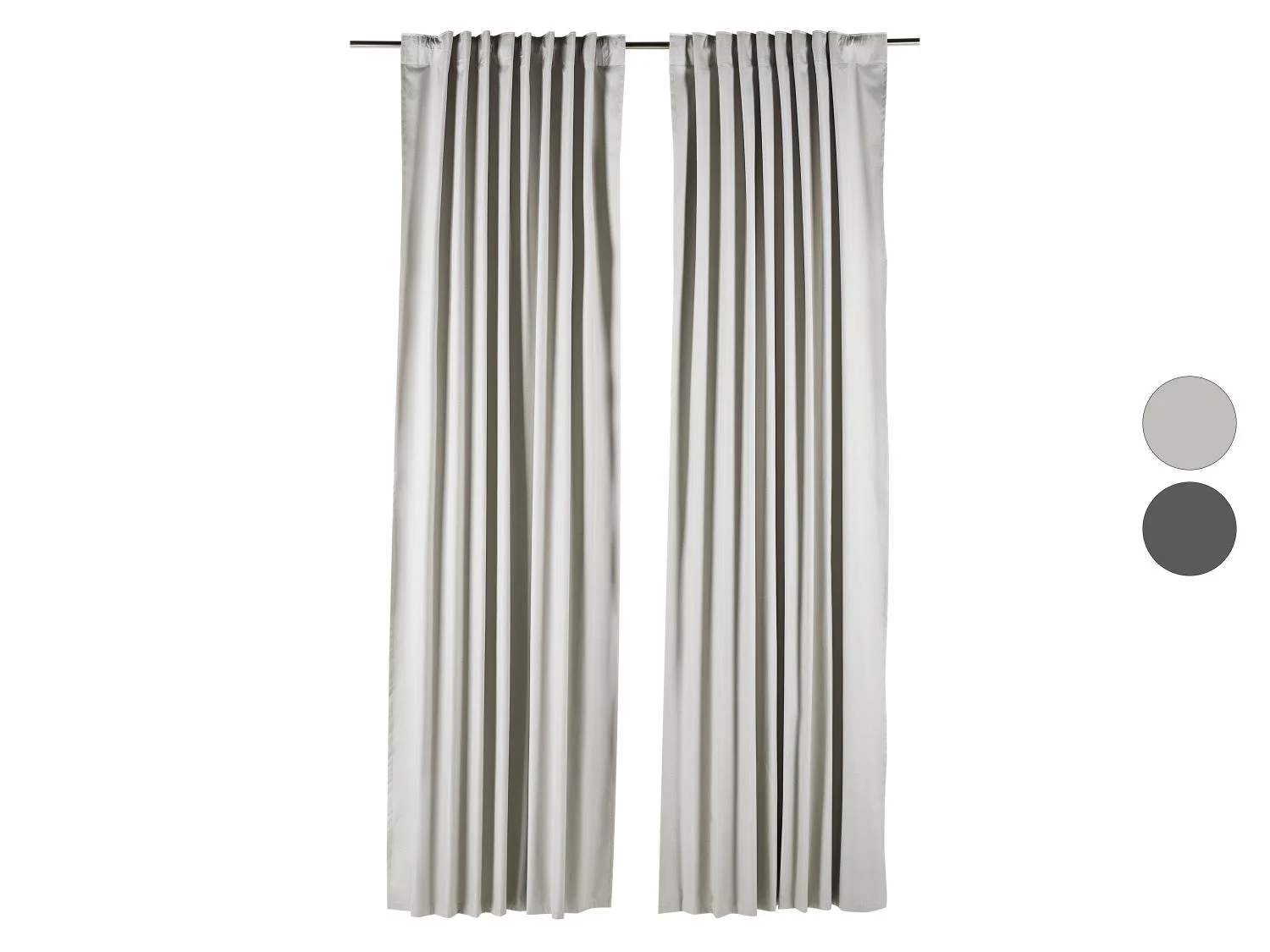 Set de 2 Rideaux obscurcissants premium - Image 15