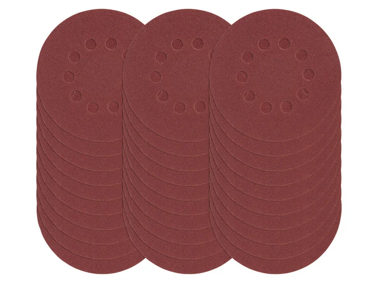 Set de feuilles abrasives, pour meuleuses excentriques