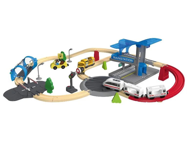 Set de chemin de train en bois - Image 7