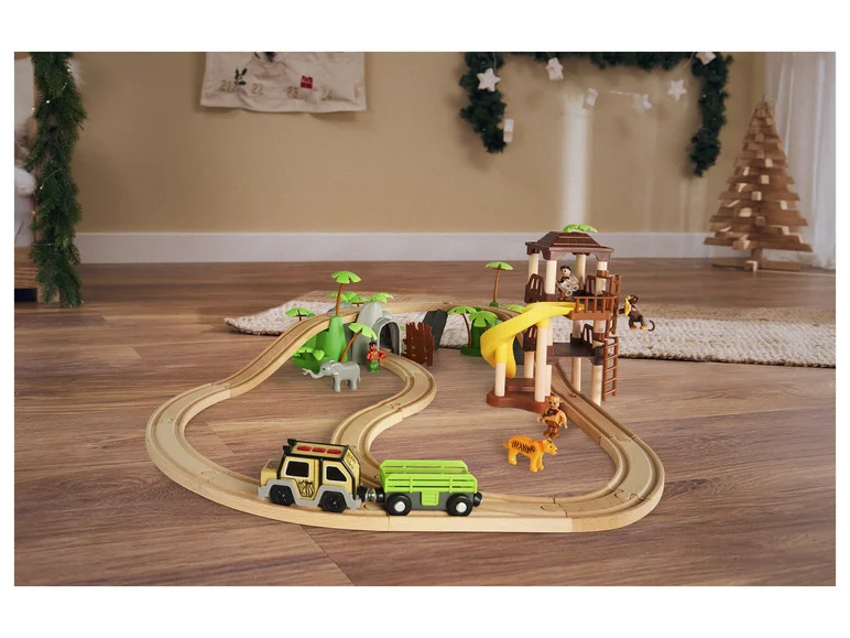 Set de chemin de train en bois - Image 21