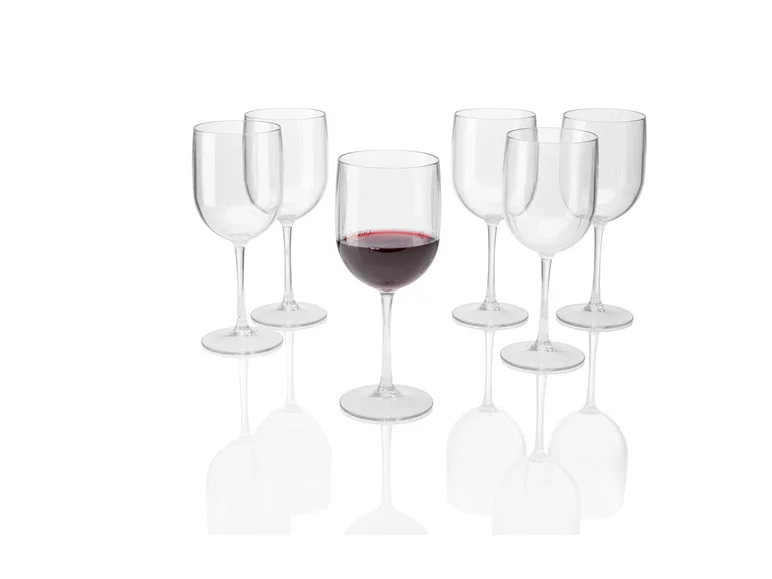 Lot de 6 verres à vin, à champagne ou à eau - Image 3