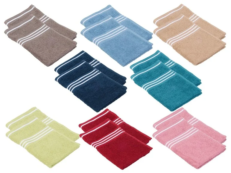 Gözze Petites serviettes Rio, par lot de 2, 30 x 50 cm chacune - Image 17