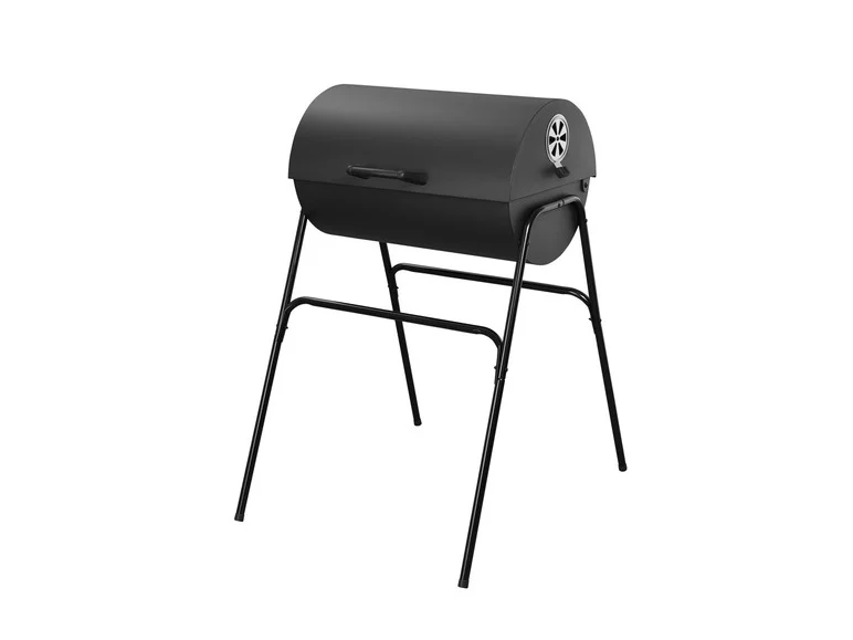 Barbecue baril à charbon de bois, 51 x 34 cm - Image 6