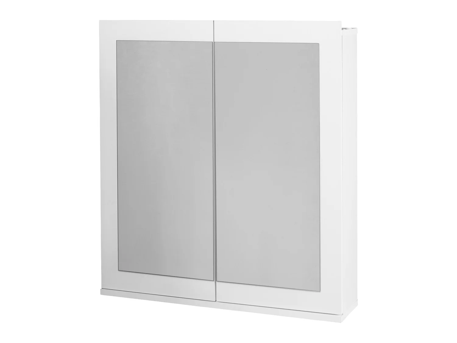 Armoire de toilette miroir Basel, 68,5 x 76,1 x 17 cm, blanche - Image 8