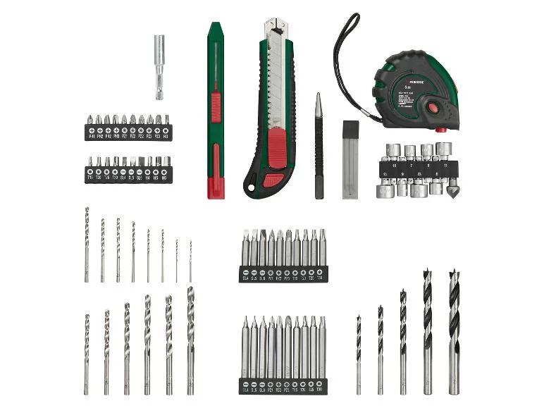 Set perceuse-visseuse sans fil PBSA 12 E4 + batterie + chargeur + accessoires, 12 V - Image 3