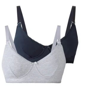 Lot de 2 soutiens-gorges d'allaitement femme