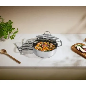 Faitout en acier inoxydable Premium, Ø 24 cm