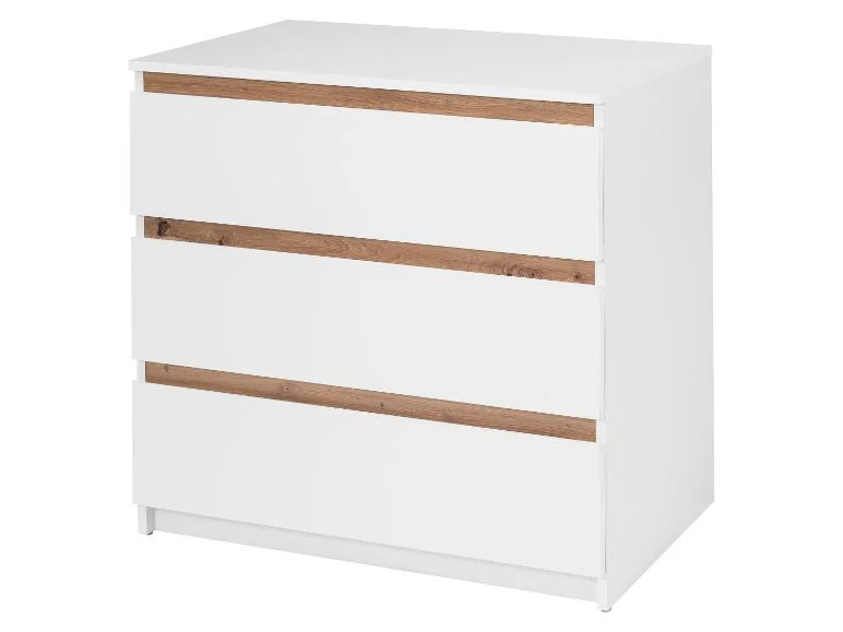 Commode Genève, 80 x 78 x 48 cm, blanche - Image 5