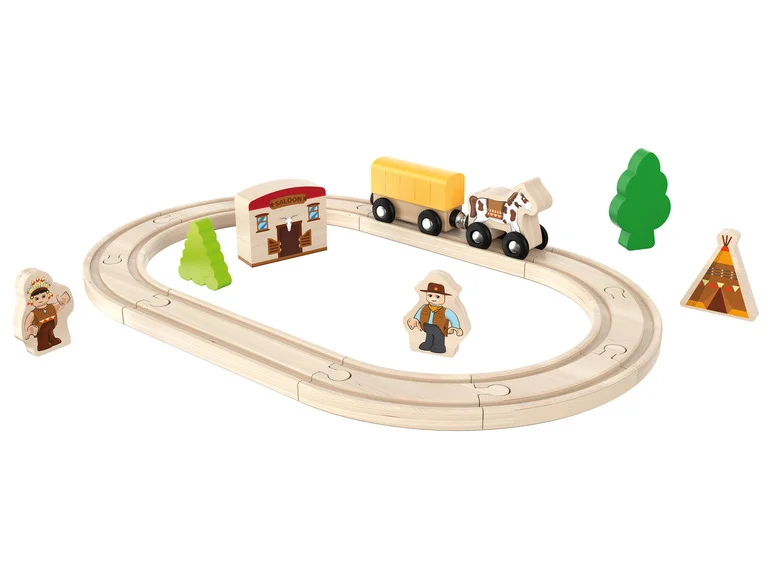 Set de chemin de fer en bois — SKU 942YR1DONWGGNYGOF - Image 3