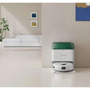 Mini robot aspirateur laveur DEEBOT GREEN