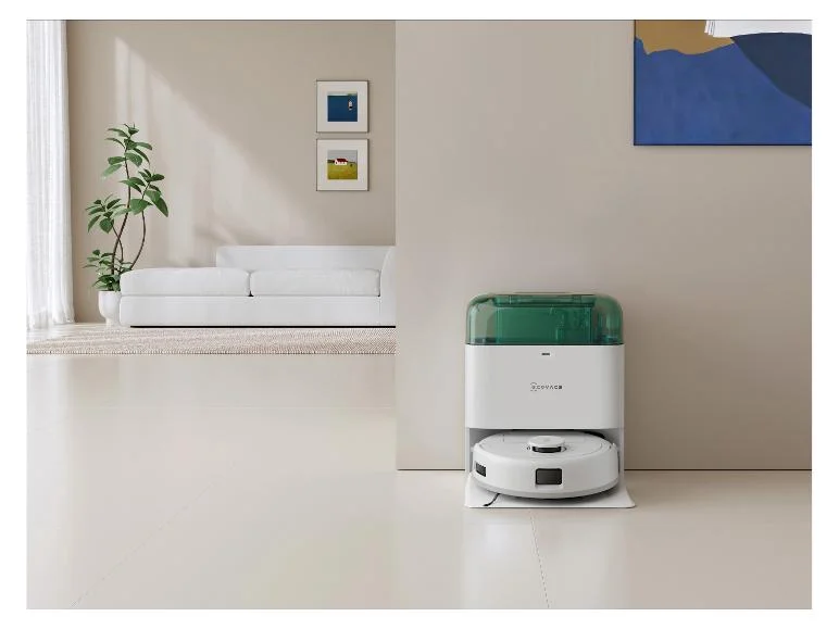 Mini robot aspirateur laveur DEEBOT GREEN