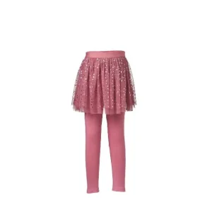Jupe en tulle avec legging petite fille