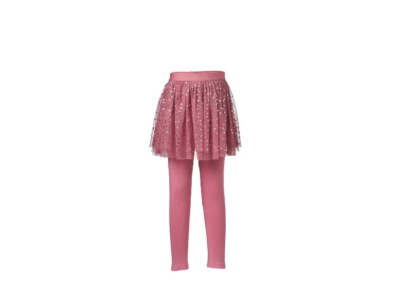 Jupe en tulle avec legging petite fille