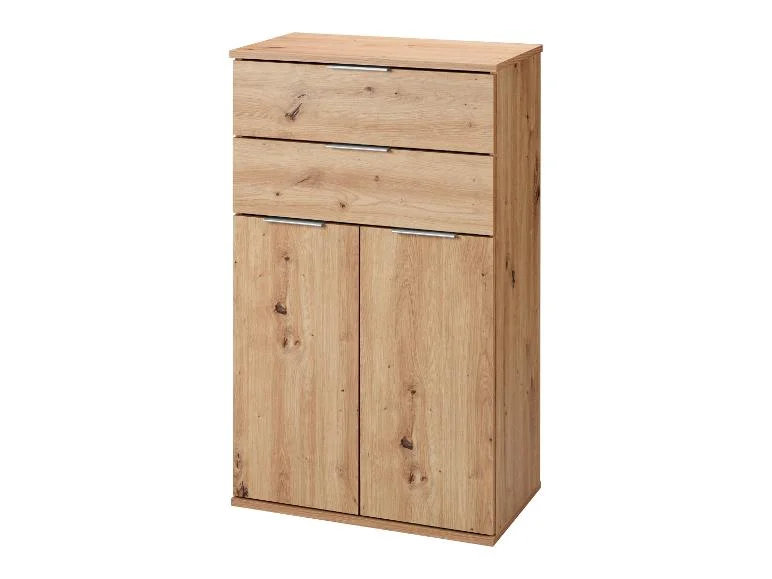 Meuble bas, 57,6 x 32,9 x 94,8 cm, imitation chêne - Image 2