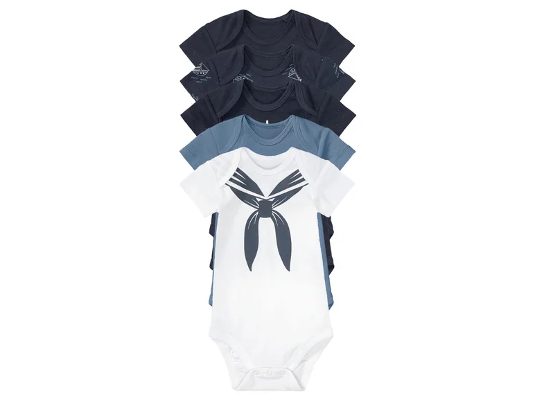 Lot de 5 bodies à manches courtes bébé - Image 32