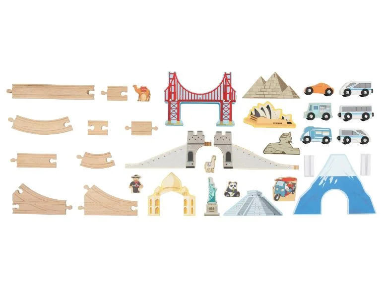 Set de chemin de fer Voyage en Europe et autour du monde - Image 6
