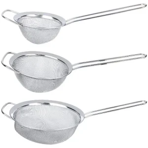 Lot de 3 passoires