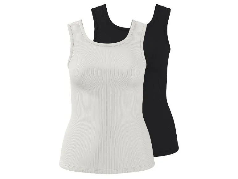 Lot de 2 débardeurs côtelés femme — SKU DC8WSG2WNNZIPTQM8 - Image 7