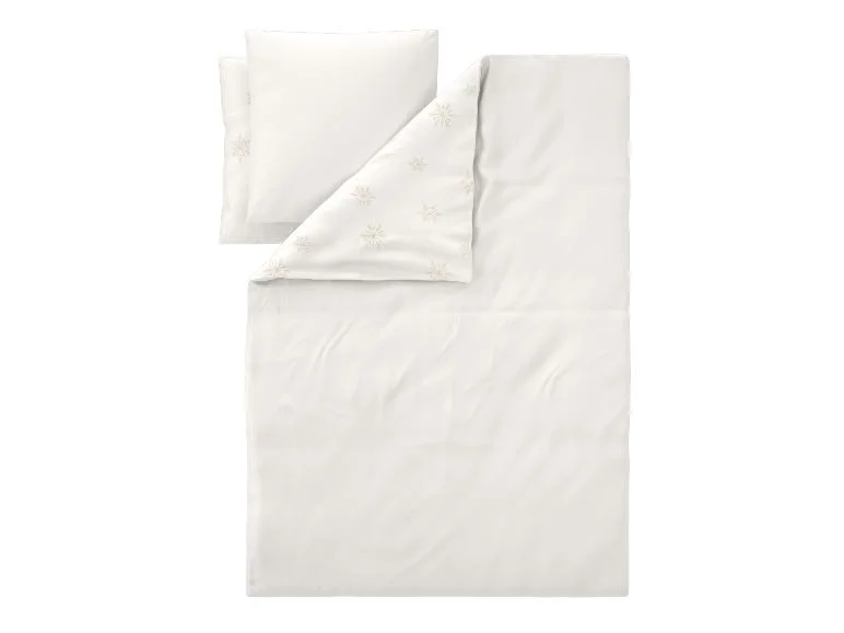 Parure de lit double face en satin, 240 x 220 cm - Image 2