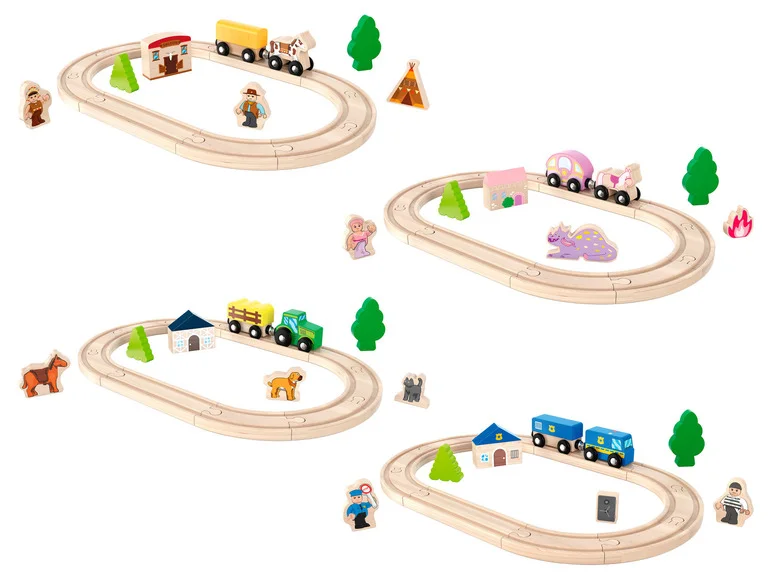Set de chemin de fer en bois — SKU 942YR1DONWGGNYGOF - Image 9