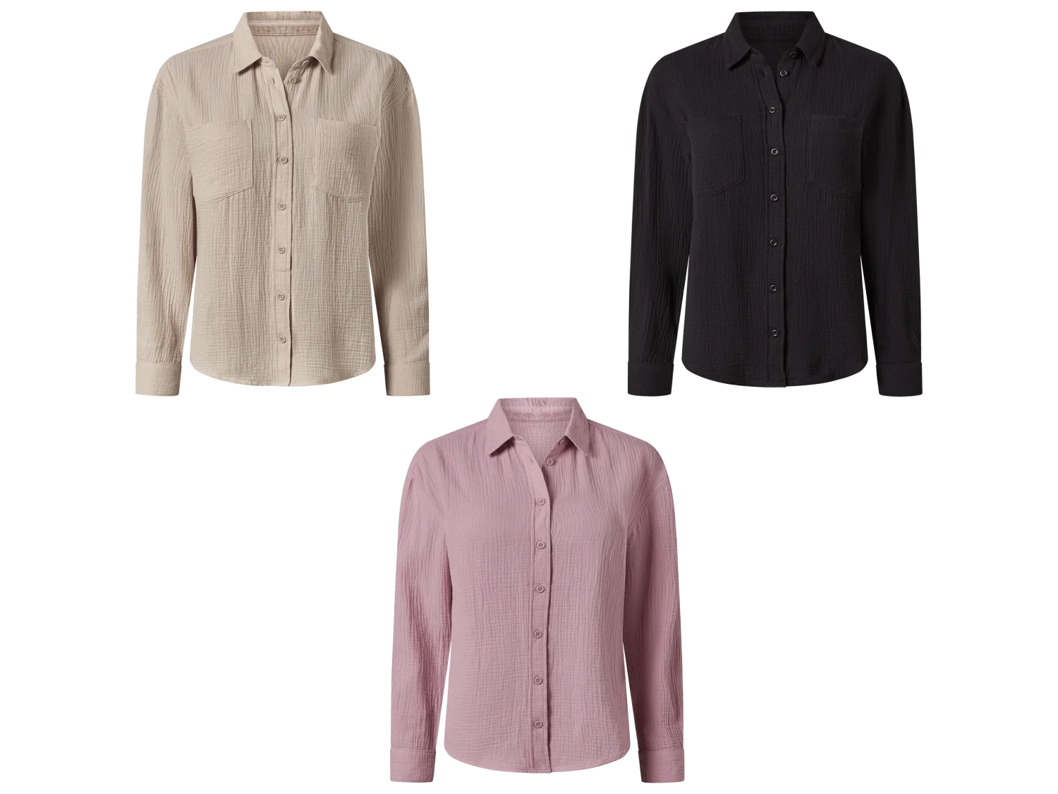 Chemise en mousseline femme — SKU EUZZ9EKUJY8B03DR - Image 18