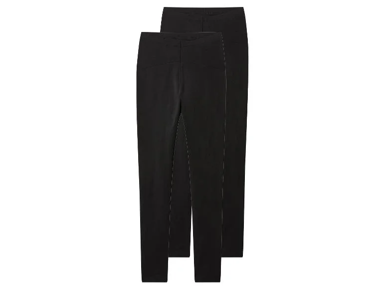 Lot de 2 leggings de grossesse femme