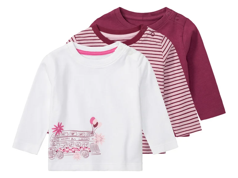 Lot de 3 t-shirts à manches longues bébé - Image 15
