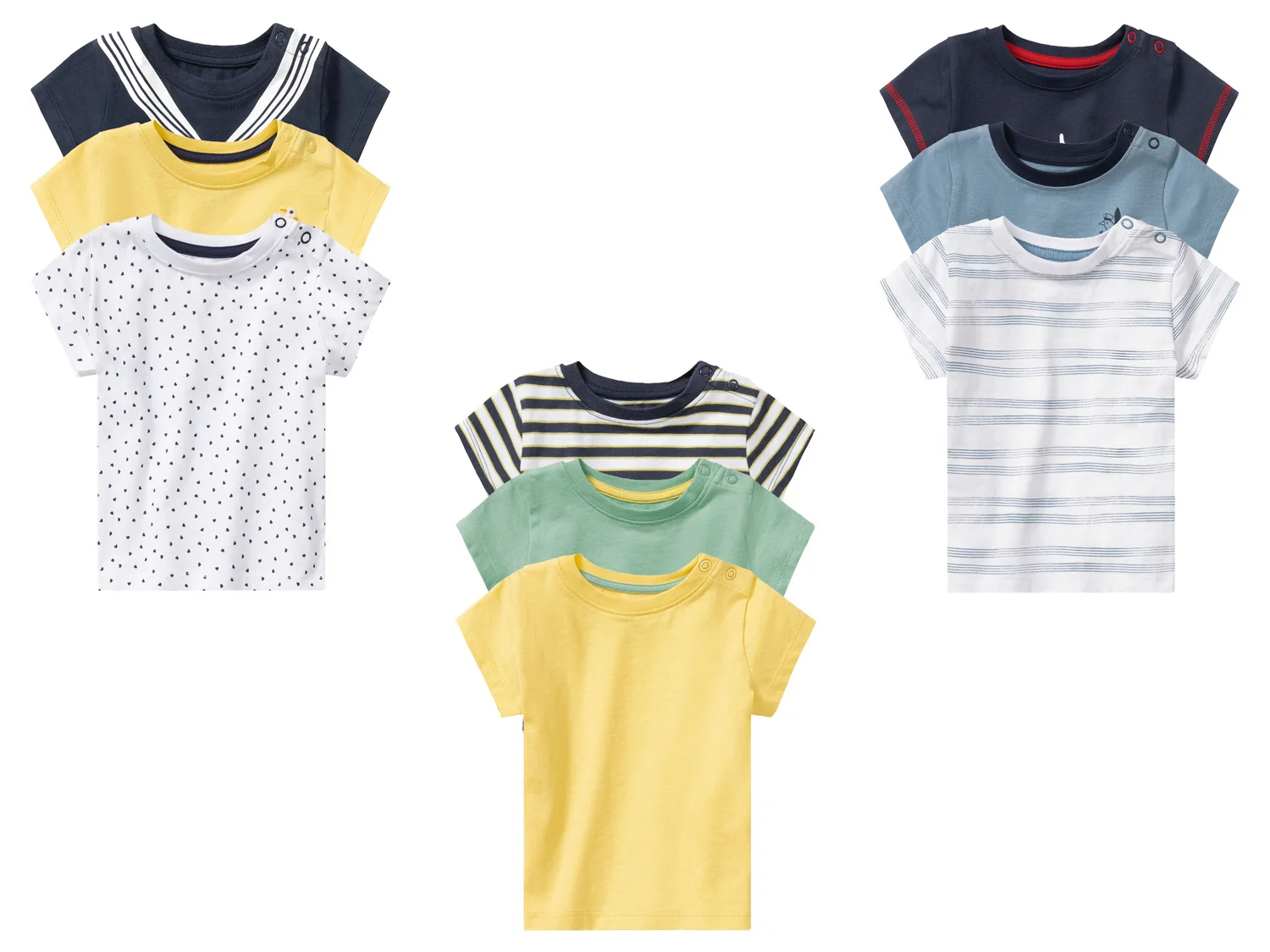 Lot de 3 t-shirts bébé — SKU CAXQ0EXDP4OC4XCL - Image 23