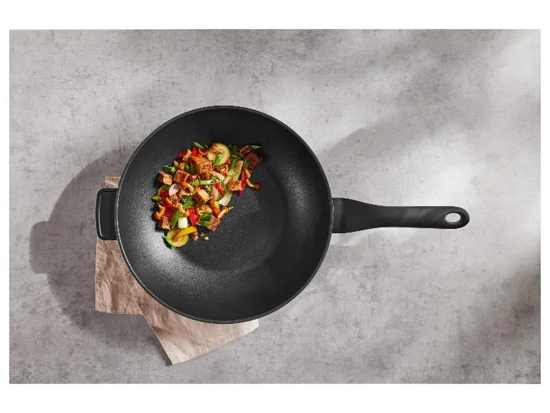 Wok en fonte d'aluminium, Ø 32 cm - Image 3