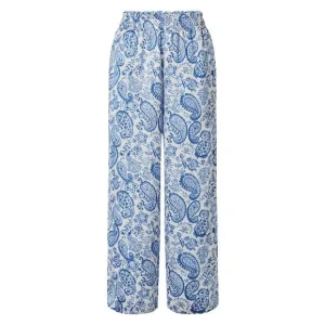 Pantalon large en satin femme — SKU M44Q9G0VP56K666ZB