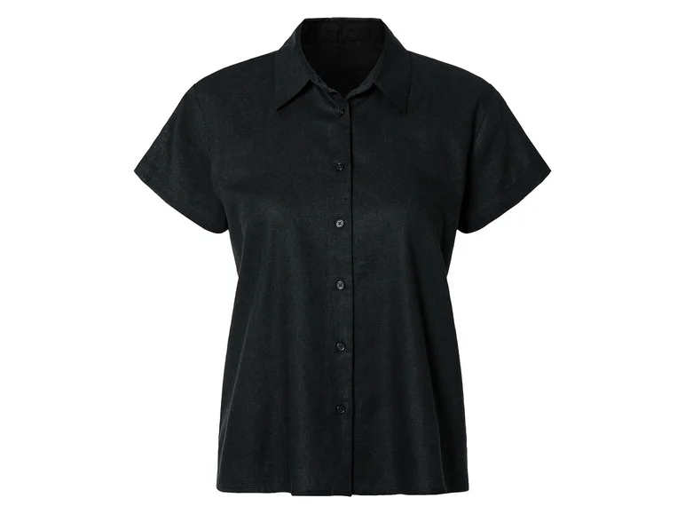 Blouse en lin femme — SKU PEWDM4WMRH5RM73Z - Image 2