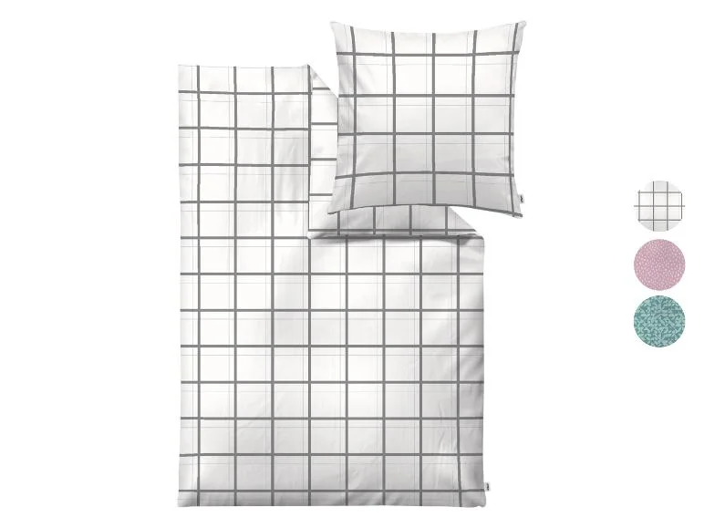 Parure de lit en satin de coton Mako, 140 x 200 cm - Image 4