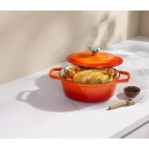 Cocotte en fonte Premium, 3 L