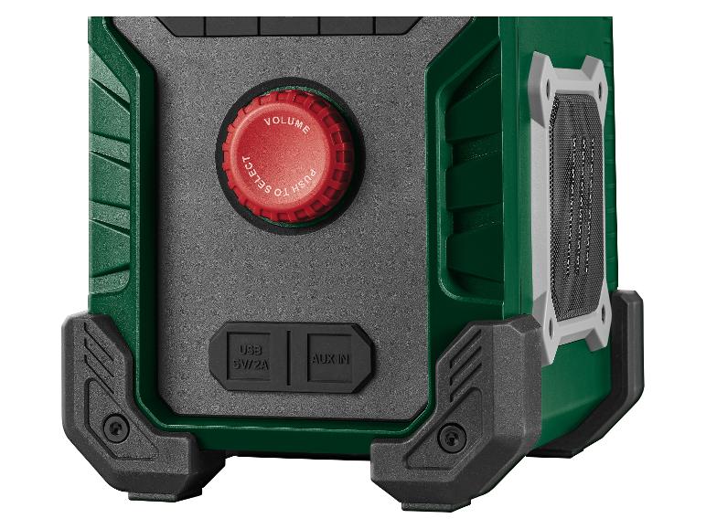 Radio de chantier sans fil PBR 10 A1, 20V / 12V