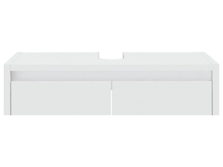 Meuble sous-vasque Oslo, 60 x 55 x 28 cm, blanc — SKU B1T0PNQQ3NIAKLWD - Image 4
